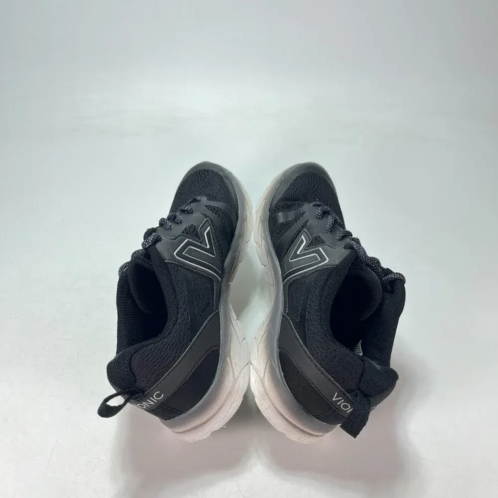 Vionic 335 Miles Black Active Casual Walking Shoes Sneakers Women's Size 8